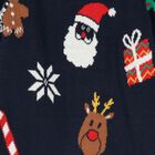 رومبير محبوك باللون الكحلي, 1, hi-res