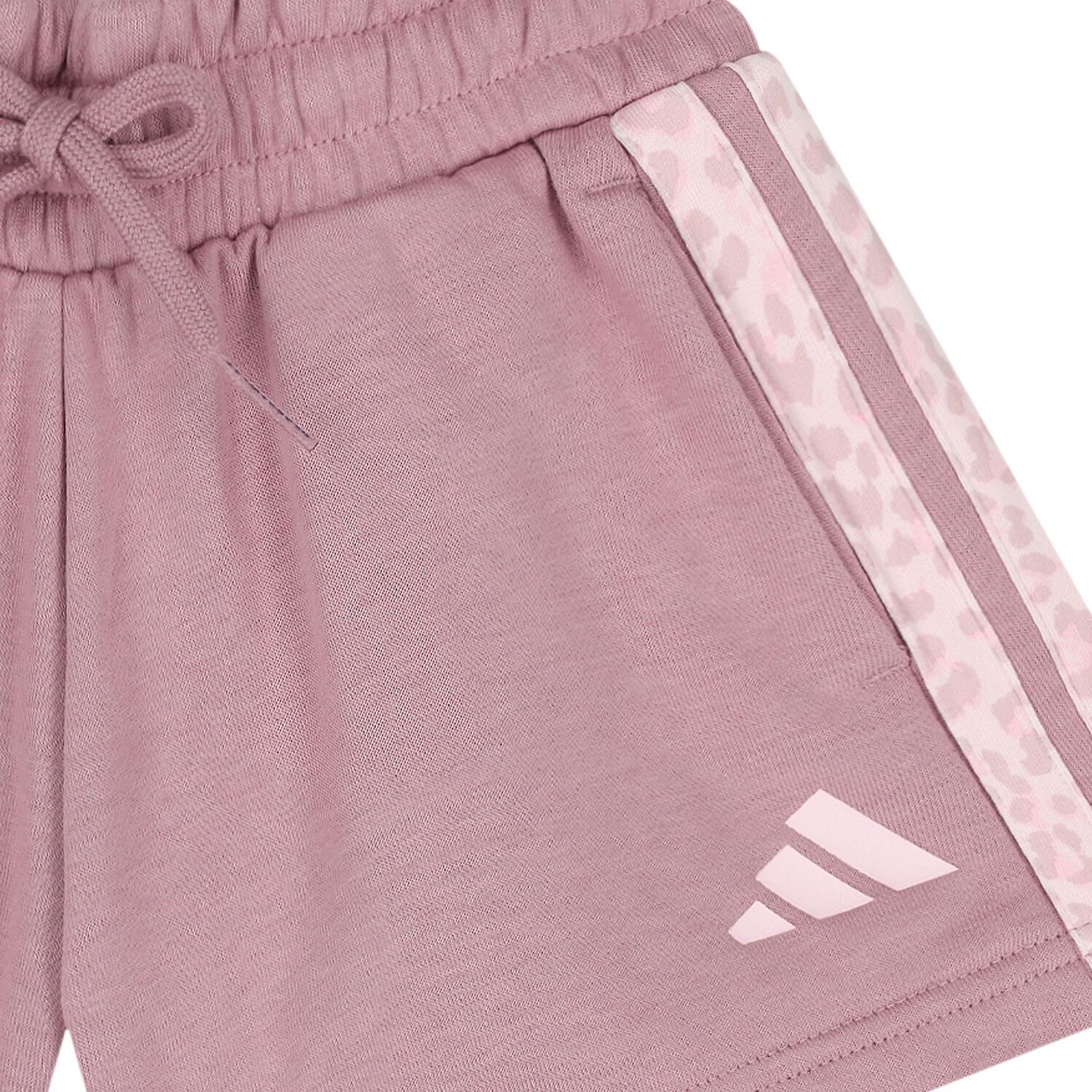 Girls Pink Logo Shorts, 1, hi-res