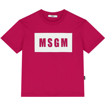 Pink & White Logo T-Shirt