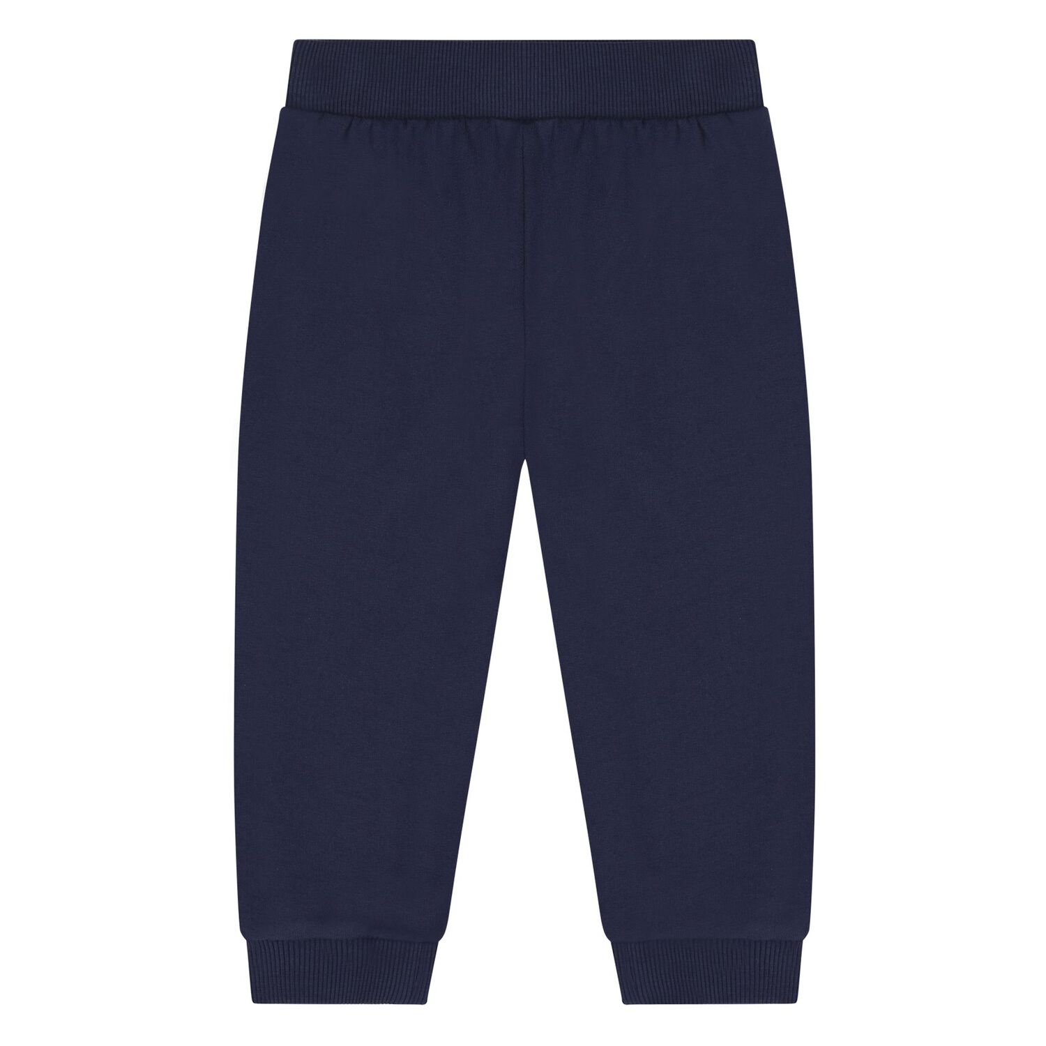 Younger Navy Blue Teddy Bear Logo Joggers, 1, hi-res