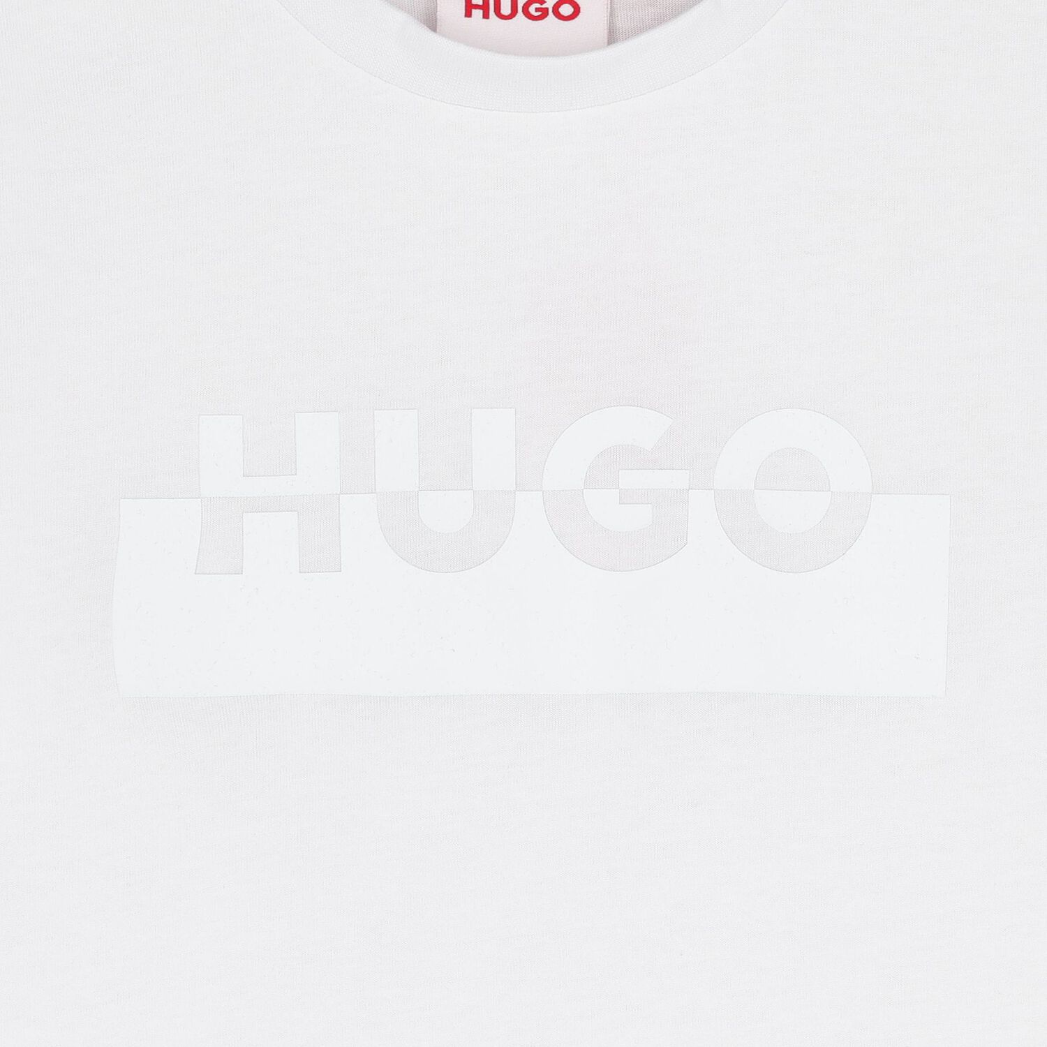 Boys White Logo T-Shirt, 2, hi-res