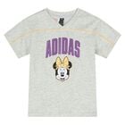 Younger Girls Grey & Purple Disney Shorts Set, 1, hi-res