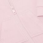 رومبر ناعم من الجلد بشعار باللون  وردي للبنات, 2, hi-res