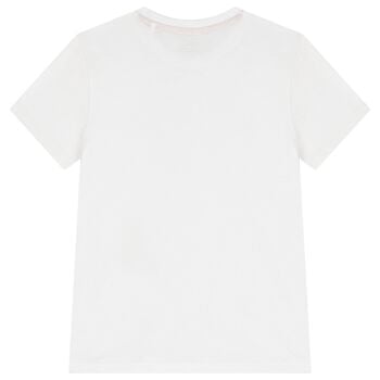 Boys White Logo T-Shirt