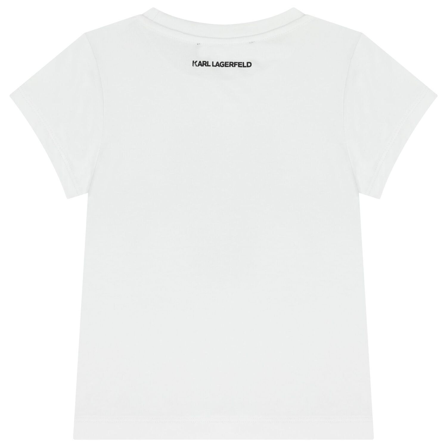 Girls White Ikonik T-Shirt, 2, hi-res