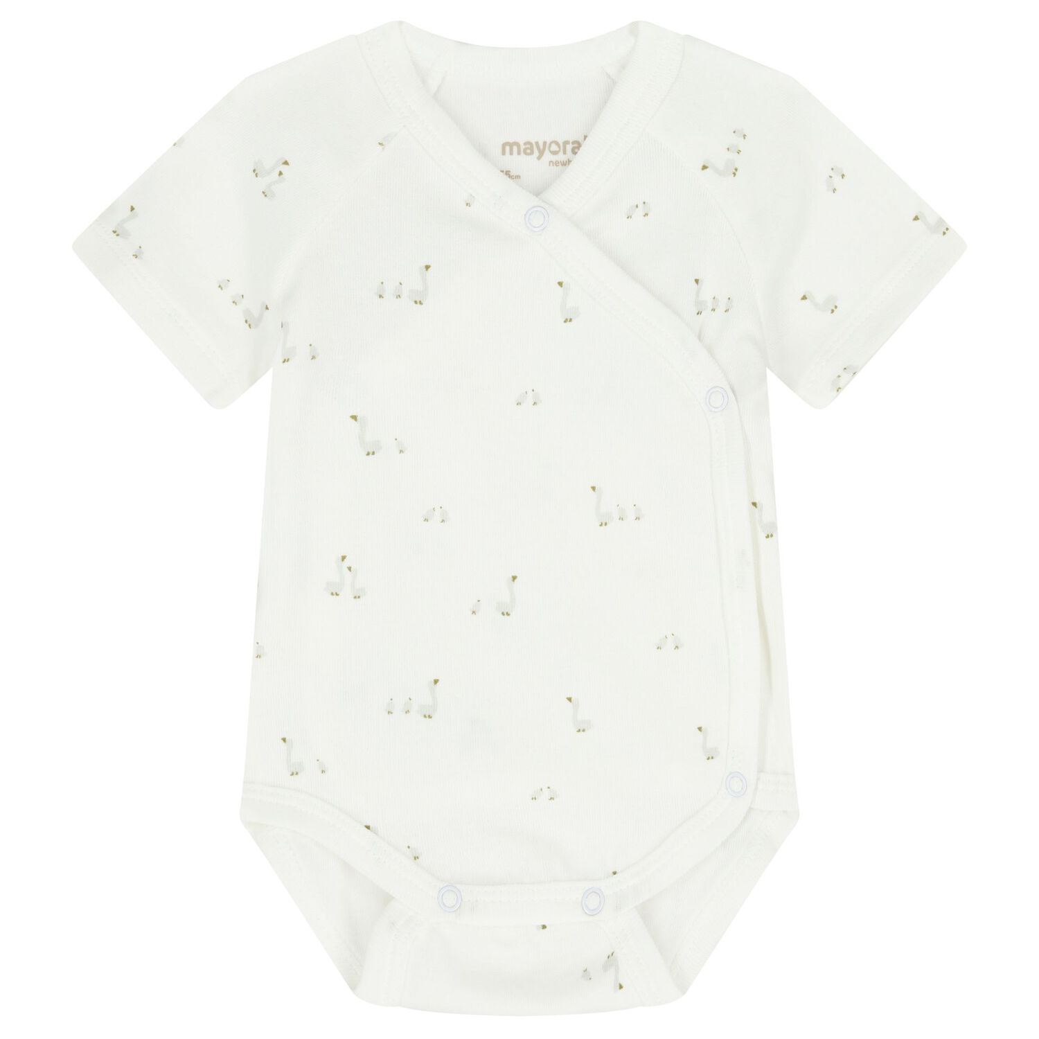 Ivory & Grey Bodysuits ( 2-Pack ), 1, hi-res