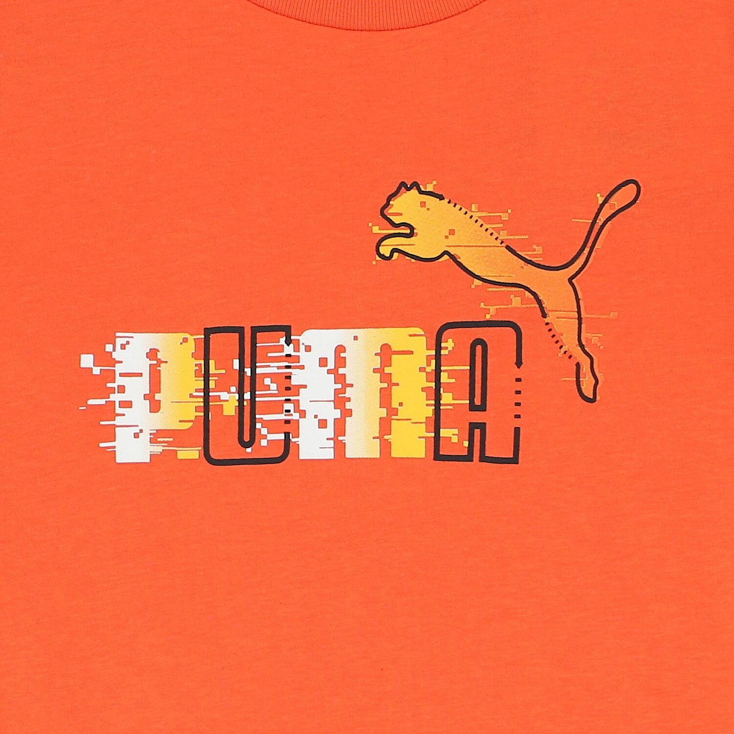 Boys Orange Logo T-Shirt, 1, hi-res image number null