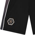 Boys Black Logo Shorts, 1, hi-res