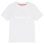 Boys White Logo T-Shirt, 2, hi-res