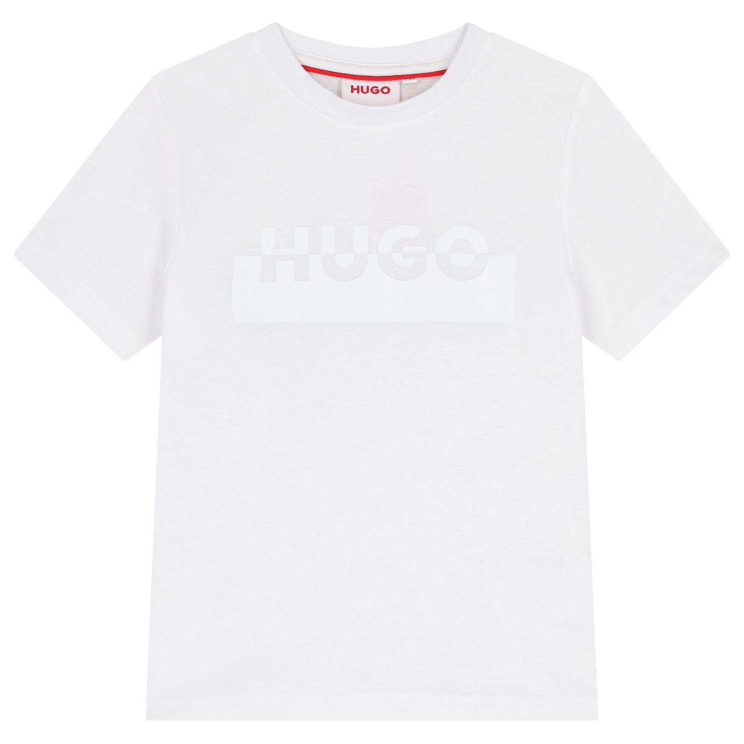 Boys White Logo T-Shirt, 2, hi-res