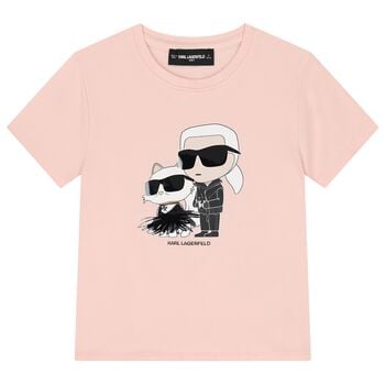 Girls Pink Ikonik T-Shirt