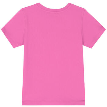 Pink Teddy Logo T-Shirt