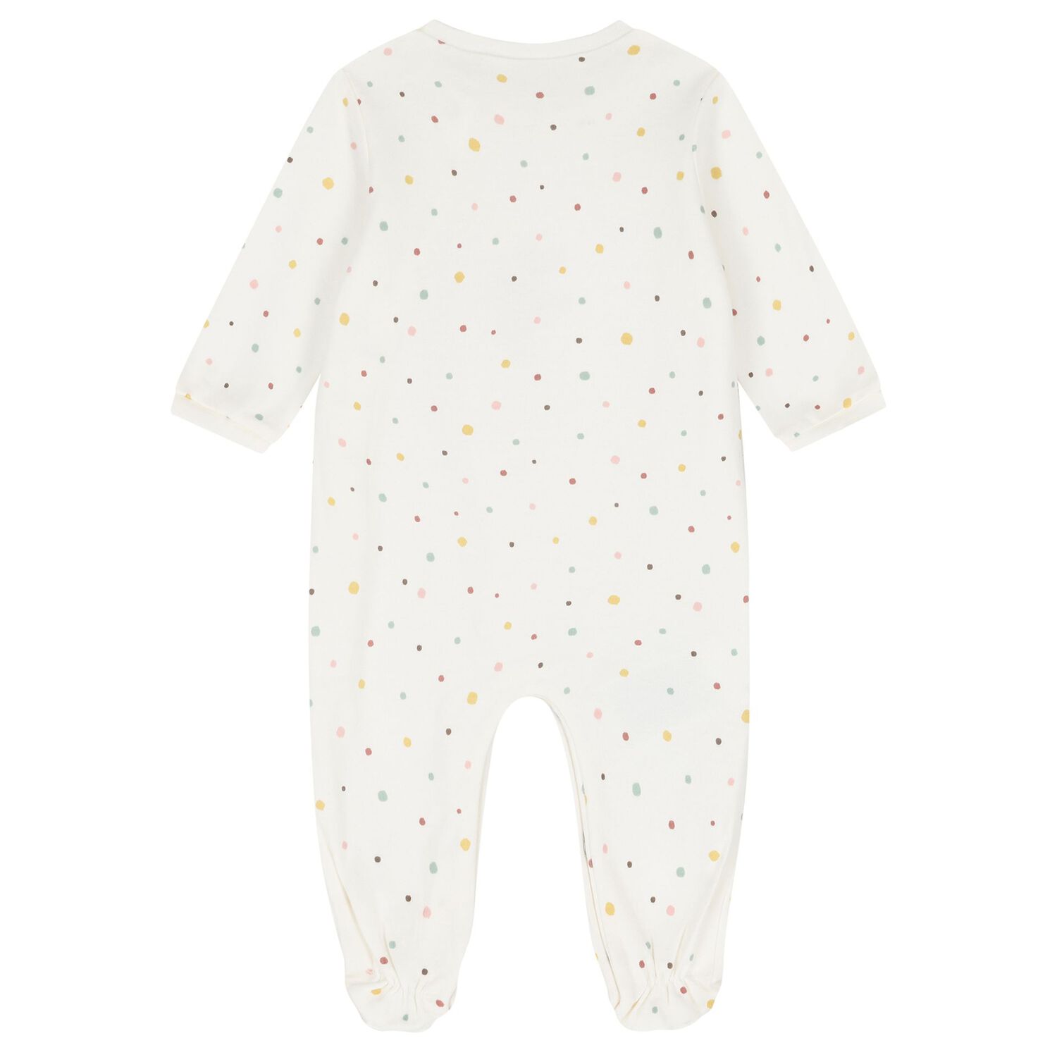 Baby Girls Ivory Babygrows ( 2-Pack ), 1, hi-res