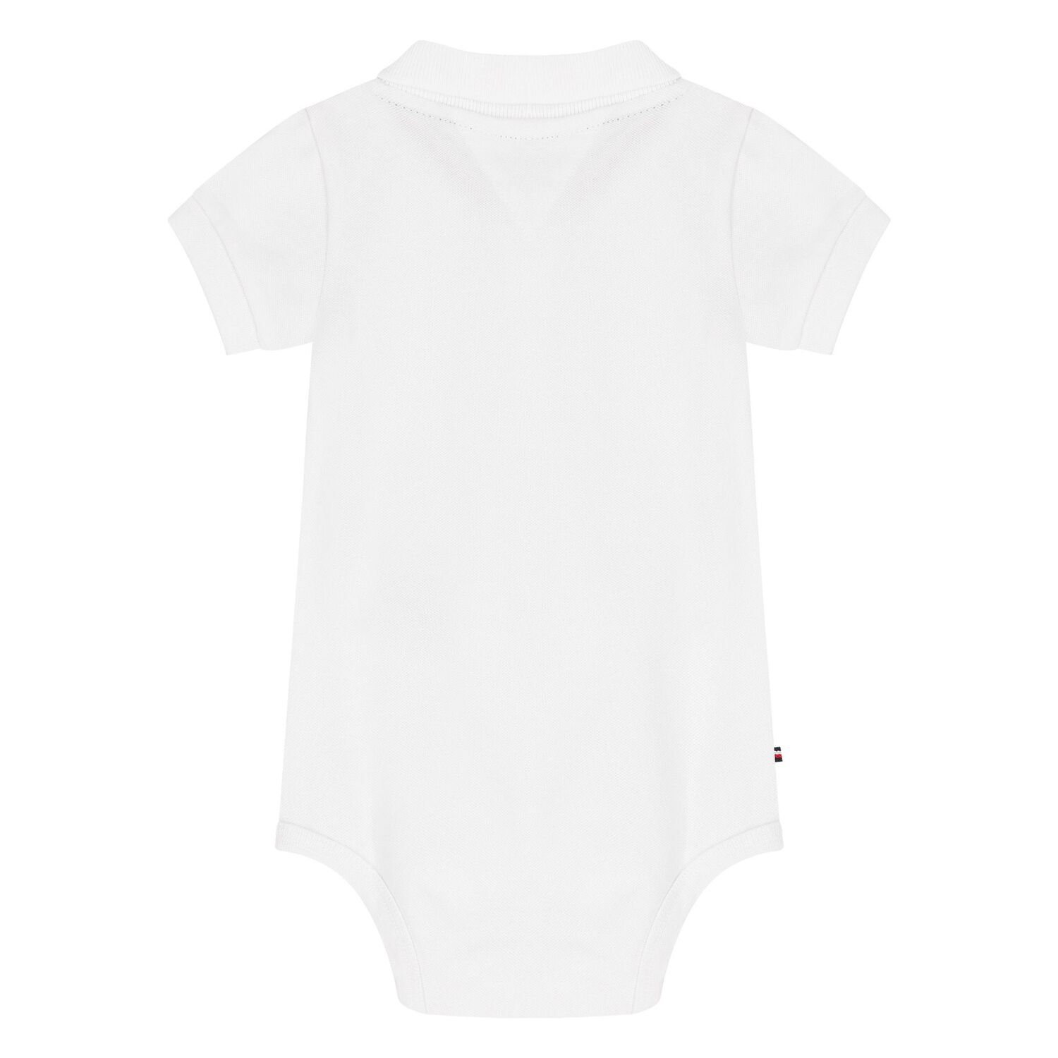 Baby Boys White Logo Bodysuit, 1, hi-res