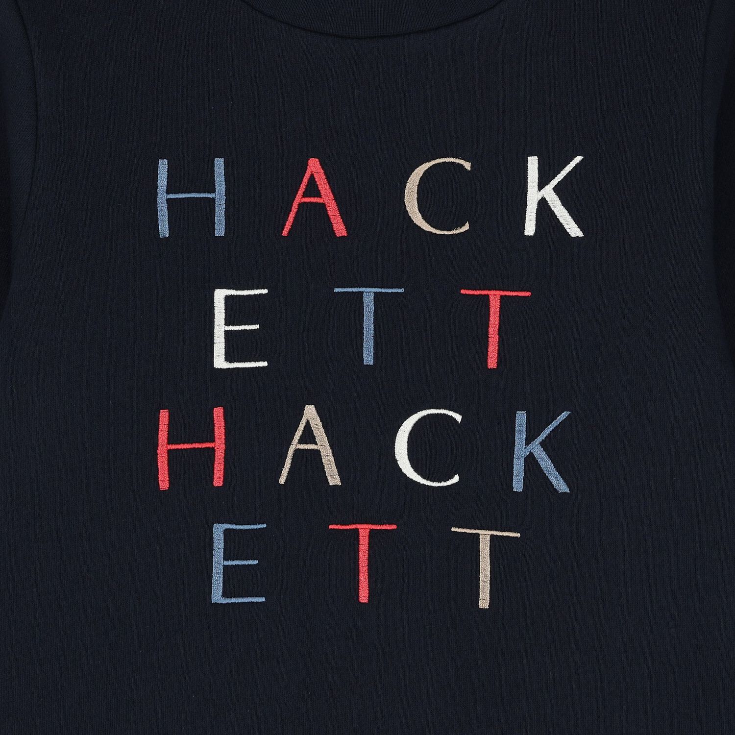 Boys Navy Blue Logo Sweatshirt, 1, hi-res