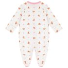 أفرول بنات بالشعار  باللون الأبيض والوردي , 1, hi-res