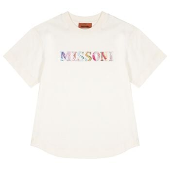 Girl Ivory Logo T-Shirt             