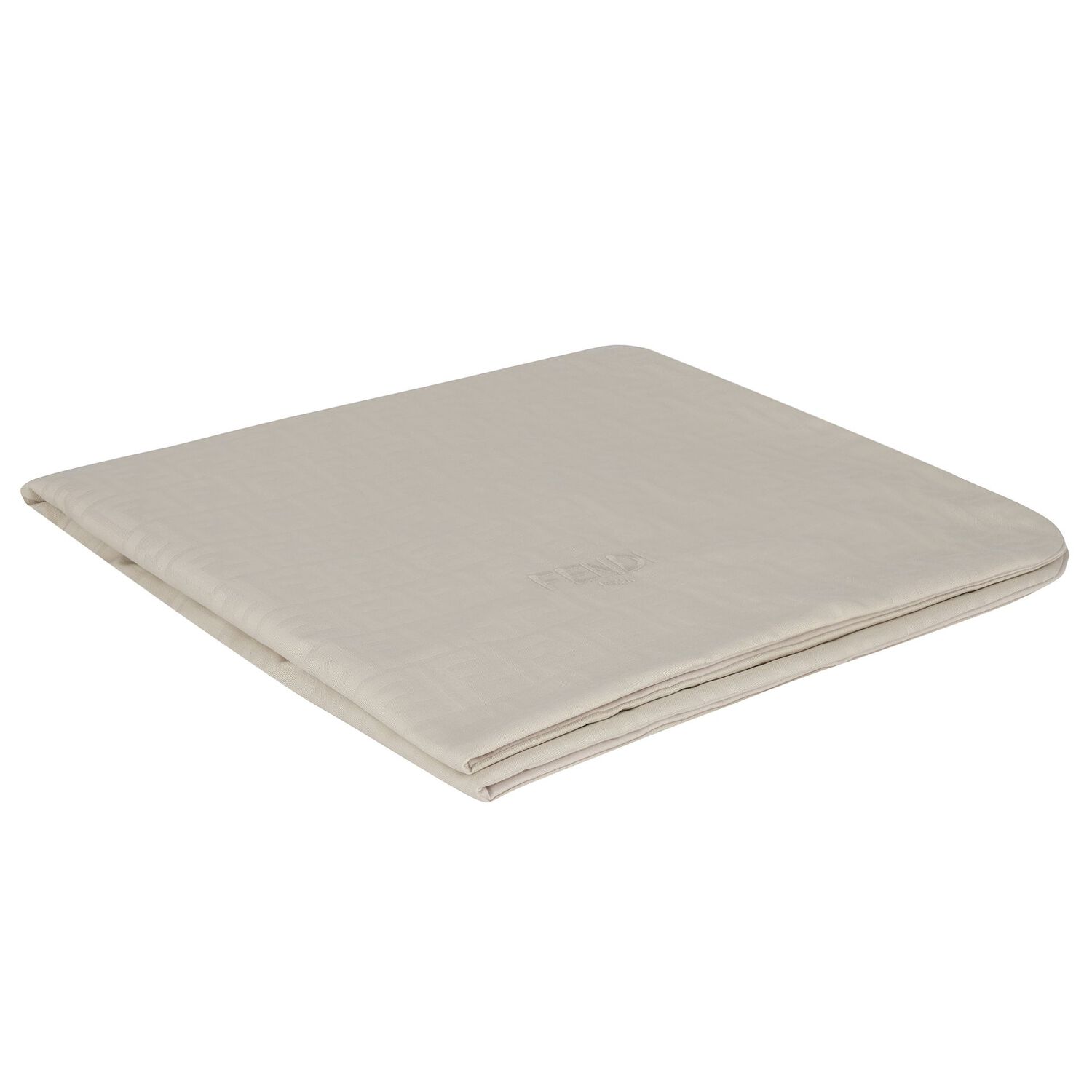 Beige Logo Baby Blanket, 1, hi-res