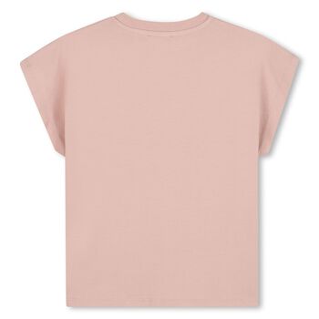 Girls Pink Logo T-Shirt