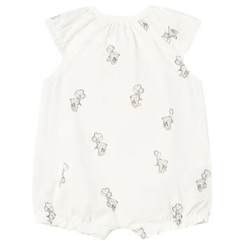 رومبير أطفال بلون دب تيدي عاجي