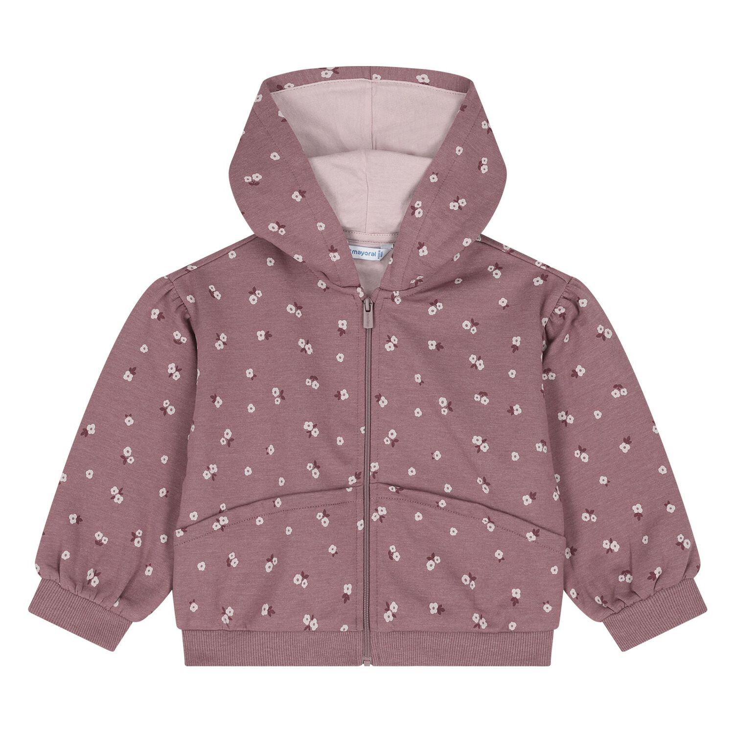 Younger Girls Pink Tracksuit Set, 1, hi-res