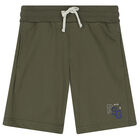 Boys Blue, White, & Green Shorts Set, 1, hi-res