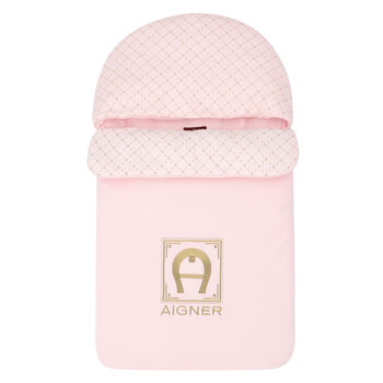 Pink & Gold Logo Nest