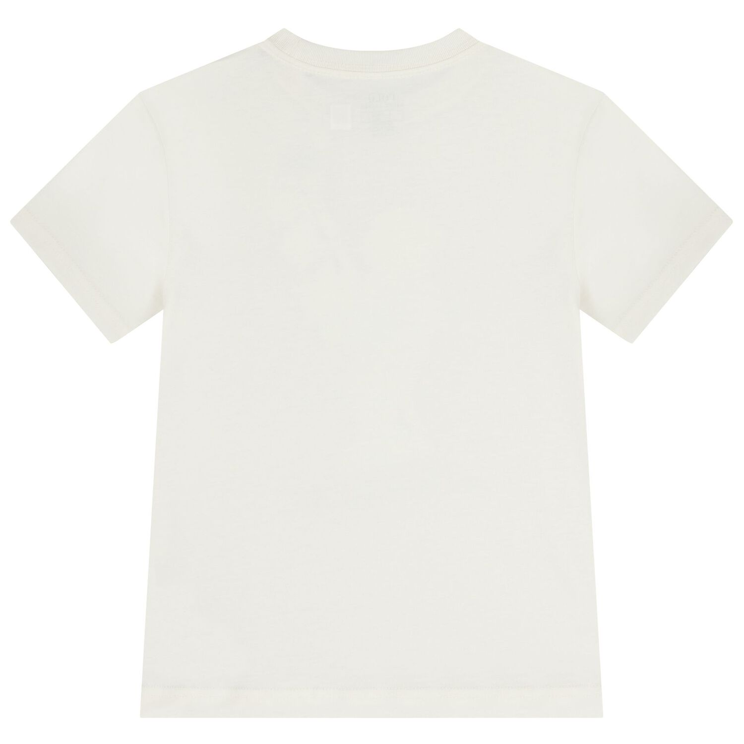 Boys White Polo Bear T-Shirt, 1, hi-res