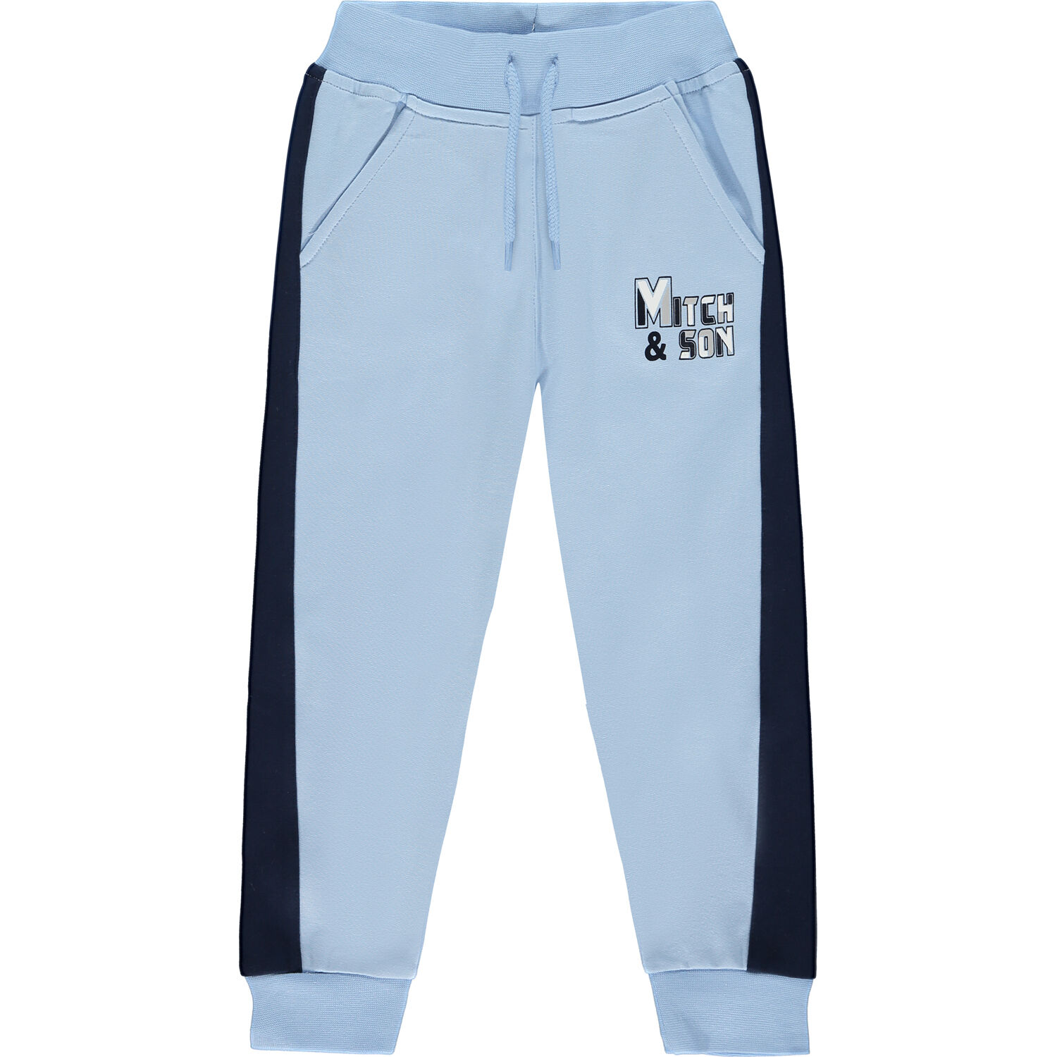 Boys Blue Logo Tracksuit, 1, hi-res image number null