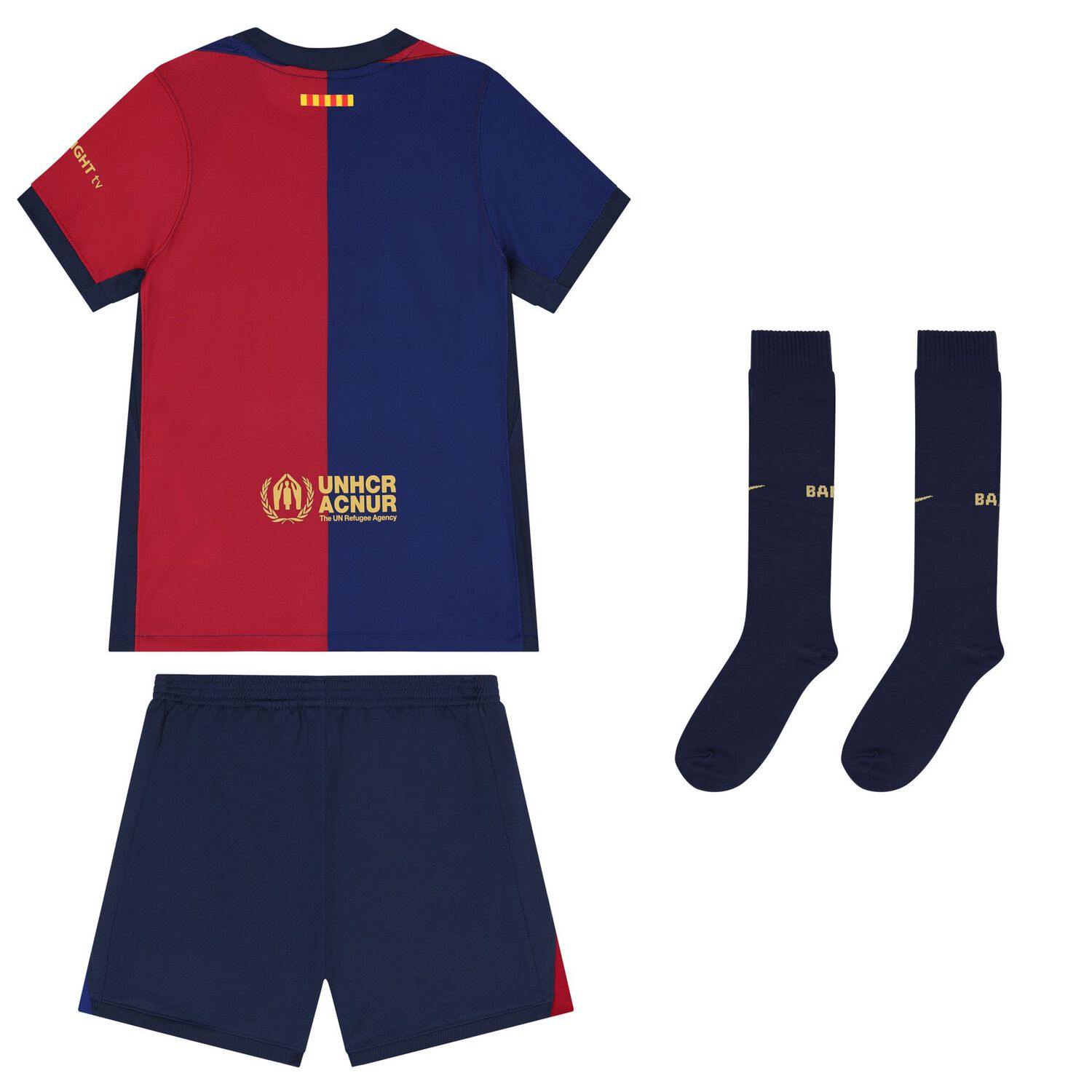 Blue & Burgundy F.C. Barcelona 2024/25 Shorts Set, 1, hi-res image number null