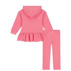 Girl Pink Heart Logo Leggings Set, 1, hi-res