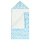 Baby Boys Blue Zig Zag Baby Nest, 7, hi-res
