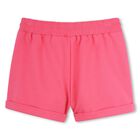 Girls Pink Shorts, 1, hi-res