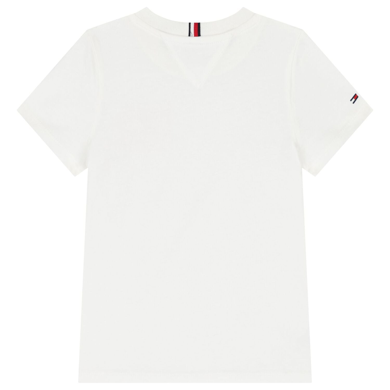 Boys White Logo T-Shirt, 3, hi-res