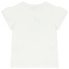 Girls Ivory & Blue Tulle Skirt Set, 1, hi-res