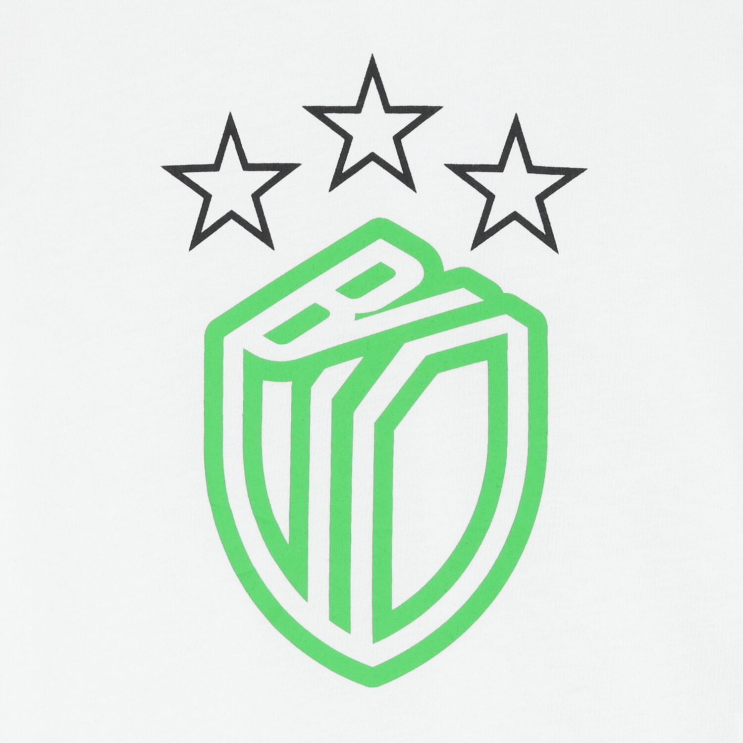 طقم شورت أولاد بالشعار باللون الأسود والابيض, 1, hi-res image number null