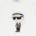 Boys White & Black Ikonik Shorts Set, 1, hi-res