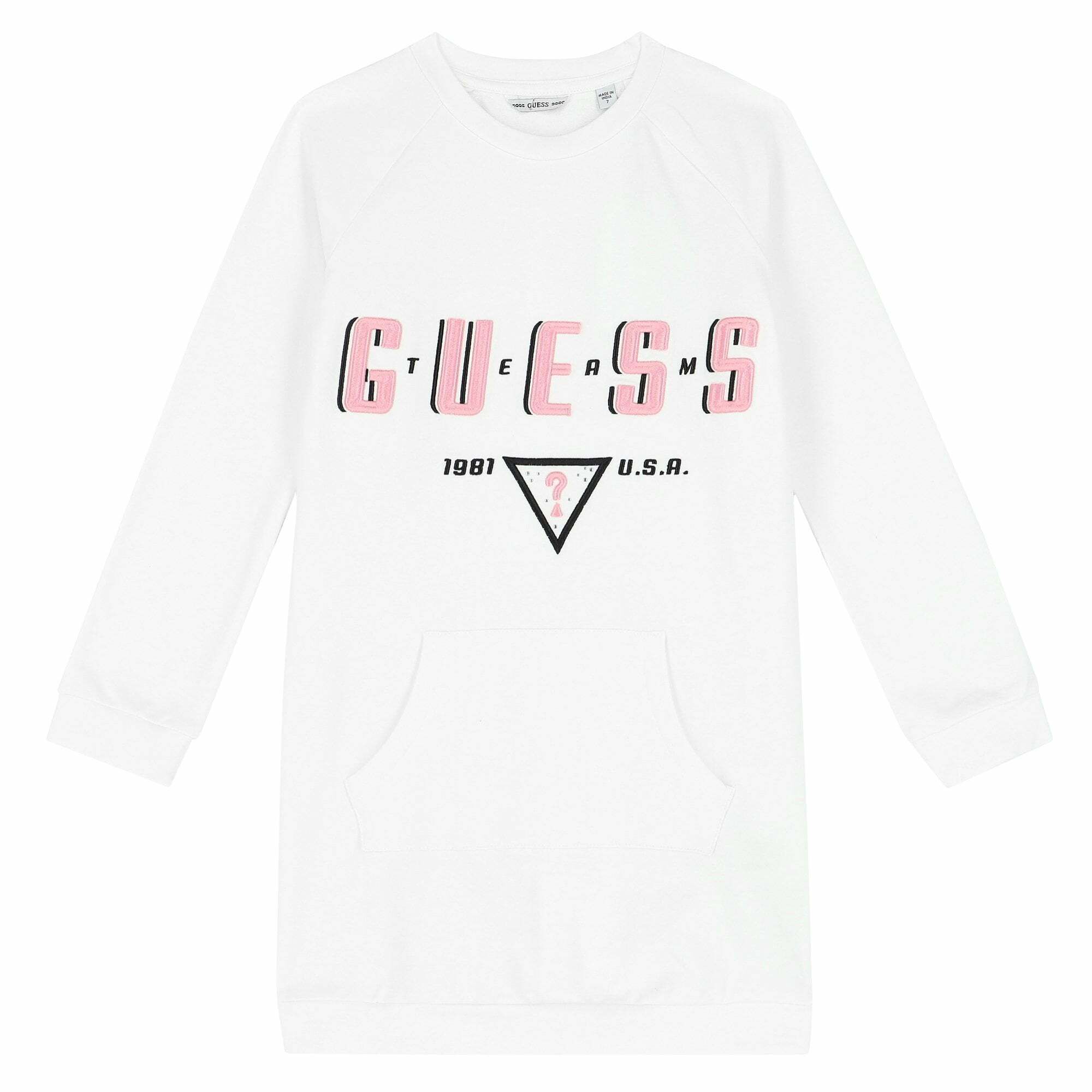 Guess sweatshirt dress deals