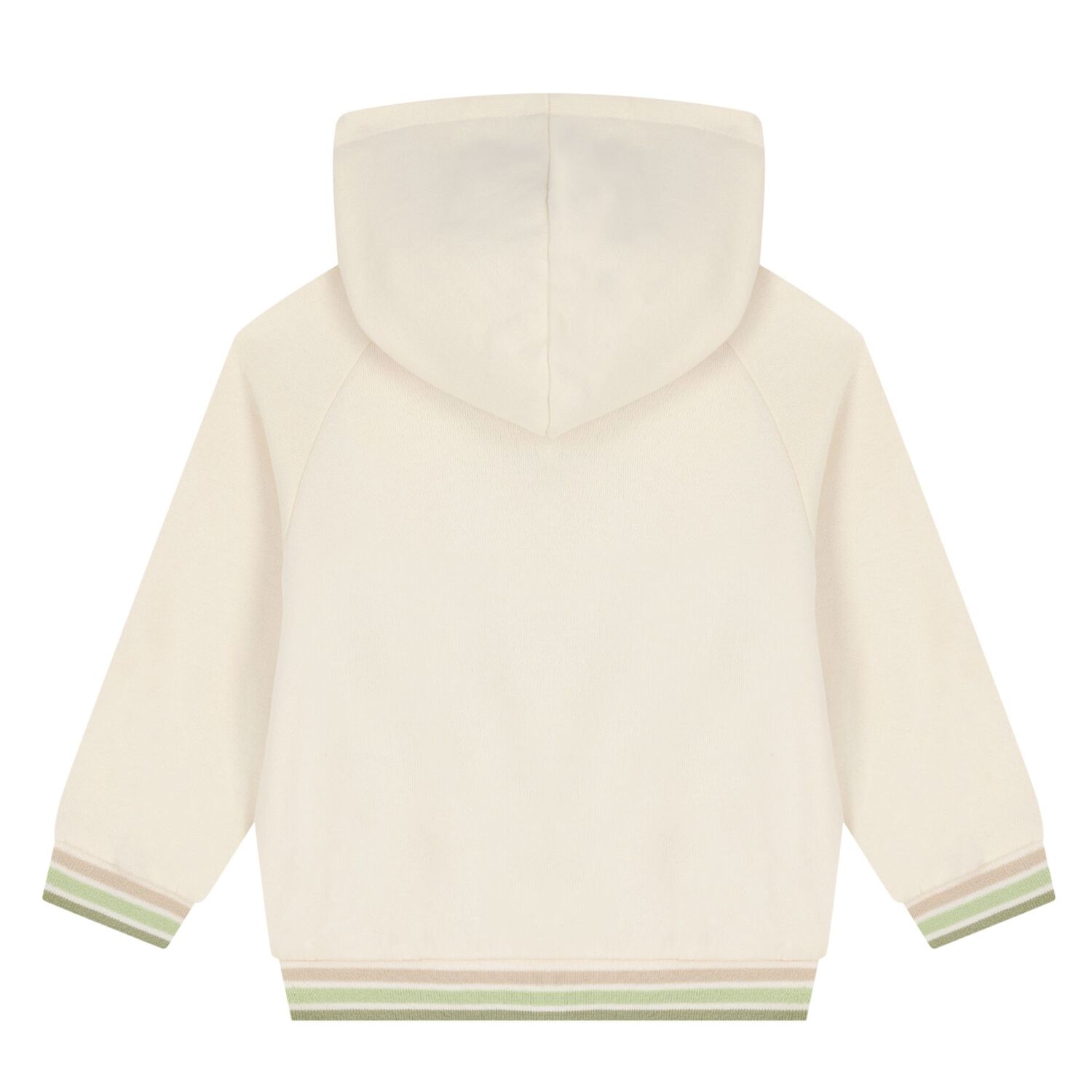 Younger Boys Ivory Dino Hooded Top, 1, hi-res