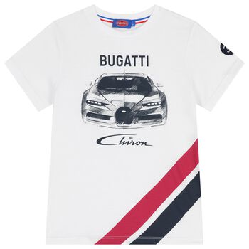 Boys White Logo T-Shirt