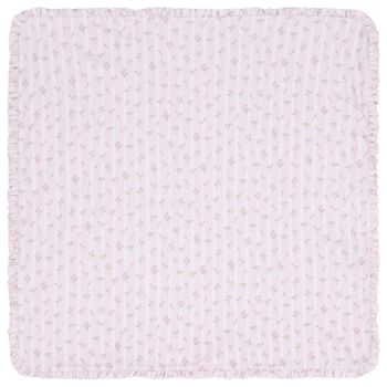 Kissy Kissy بطانيه بنات بنقشه شرائط ورد , 1 بطانيه بنات بنقشه شرائط ورد