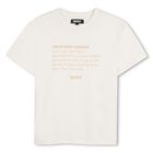 Mini Me Ivory Logo T-Shirt, 1, hi-res