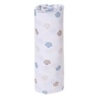 Baby Boys White Teddy Bear Blanket, 1, hi-res