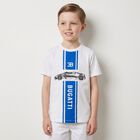 Boys White Logo T-Shirt , 2, hi-res