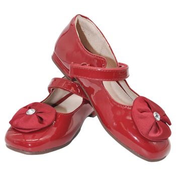 Younger Girls Red Patent Leather Shoes