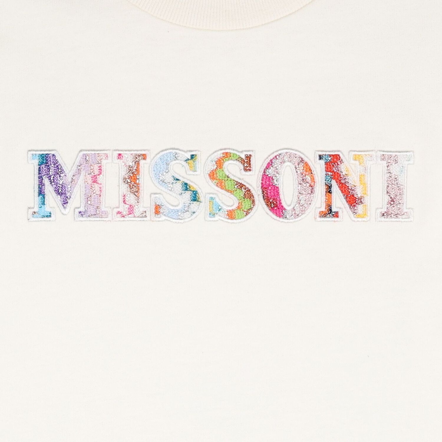 Girl Ivory Logo T-Shirt             , 1, hi-res