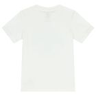 White & Blue Logo Shorts Set, 2, hi-res