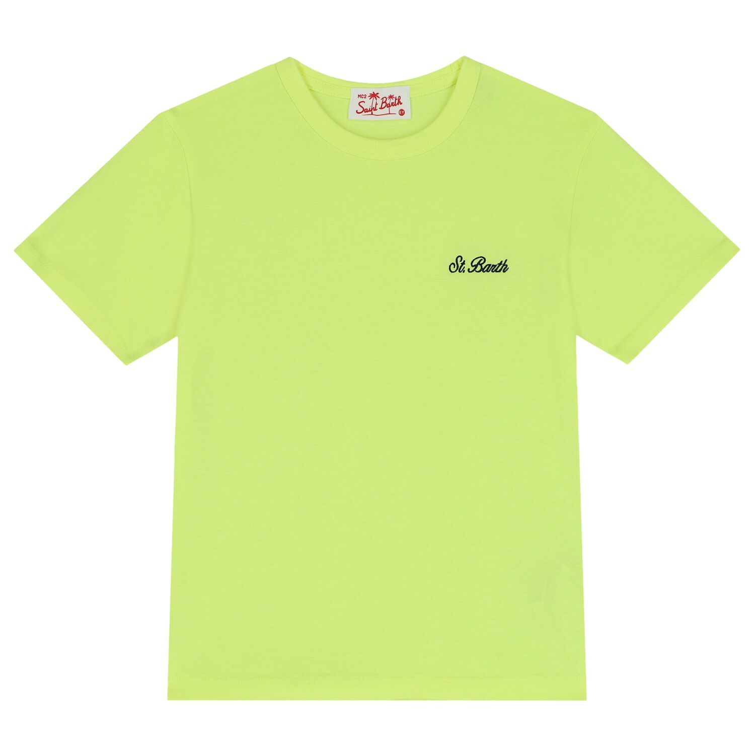 Boys Neon Yellow Logo T-Shirt, 1, hi-res image number null