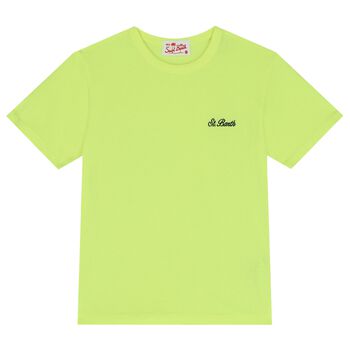 Boys Neon Yellow Logo T-Shirt