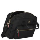 Black Logo Baby Changing Bag ( 37cm ), 2, hi-res